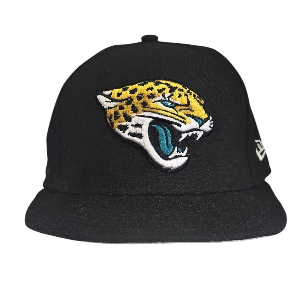 New Era 9FIFTY Jacksonville Jaguars Snapback Hat Black NFL Football Cap OSFM